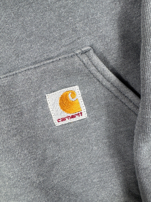 Carhartt Tall Grey Sweatshirt Hoodie Size XL