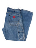 Dickies Blue Denim Carpenter Jeans Size 40x30