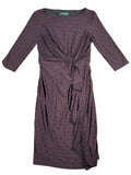 Lauren Ralph Lauren Geometric Print Knee-Length Dress Size 6