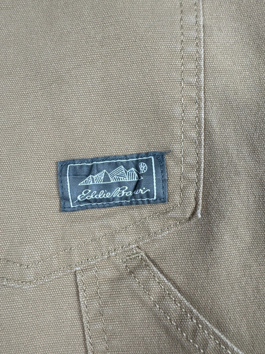 Eddie Bauer Tan Work Pants Size W34 L30