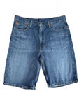 Vintage Levi's 469 Denim Shorts Blue W36