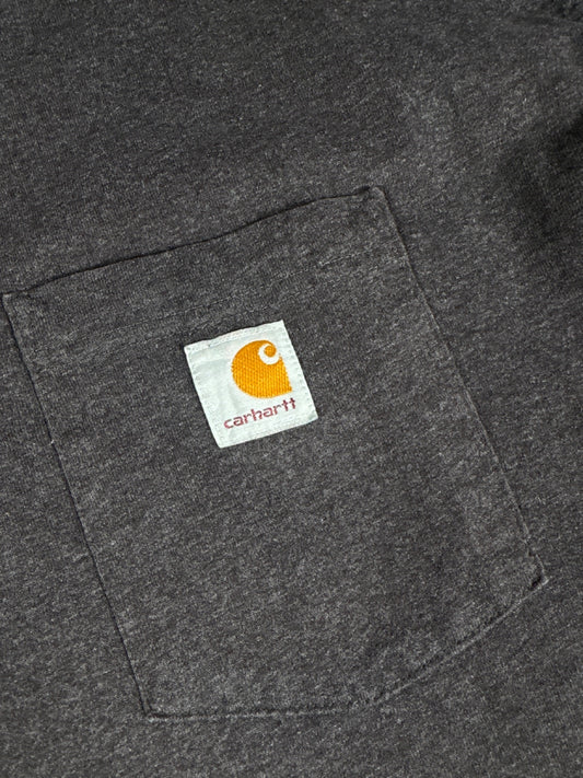 Carhartt Men's Dark Grey Loose Fit Short Sleeve T-Shirt 3XL