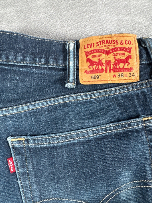 Levi's 559 Relaxed Straight Leg Jeans W38 L34