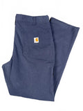 Carhartt Men's Navy Blue Work Pants Size 32x30