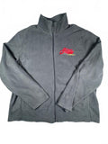 Starter Tri-State Speedway Grey Fleece Jacket Size XL