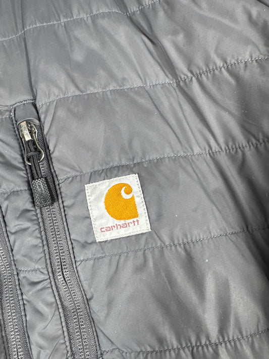 Carhartt Relaxed Fit Grey Quilted Jacket Size L