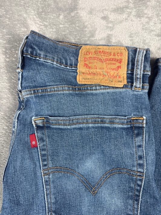 Vintage Levi's Blue Denim Jeans 32x32 Classic Fit