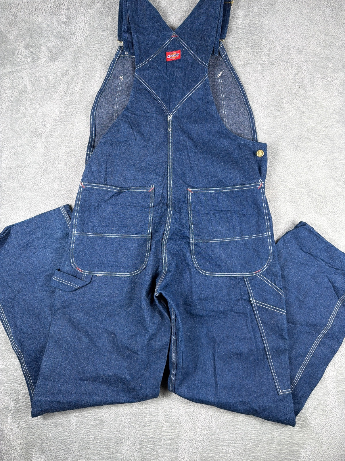 Vintage Dickies Denim Overalls W32 L30