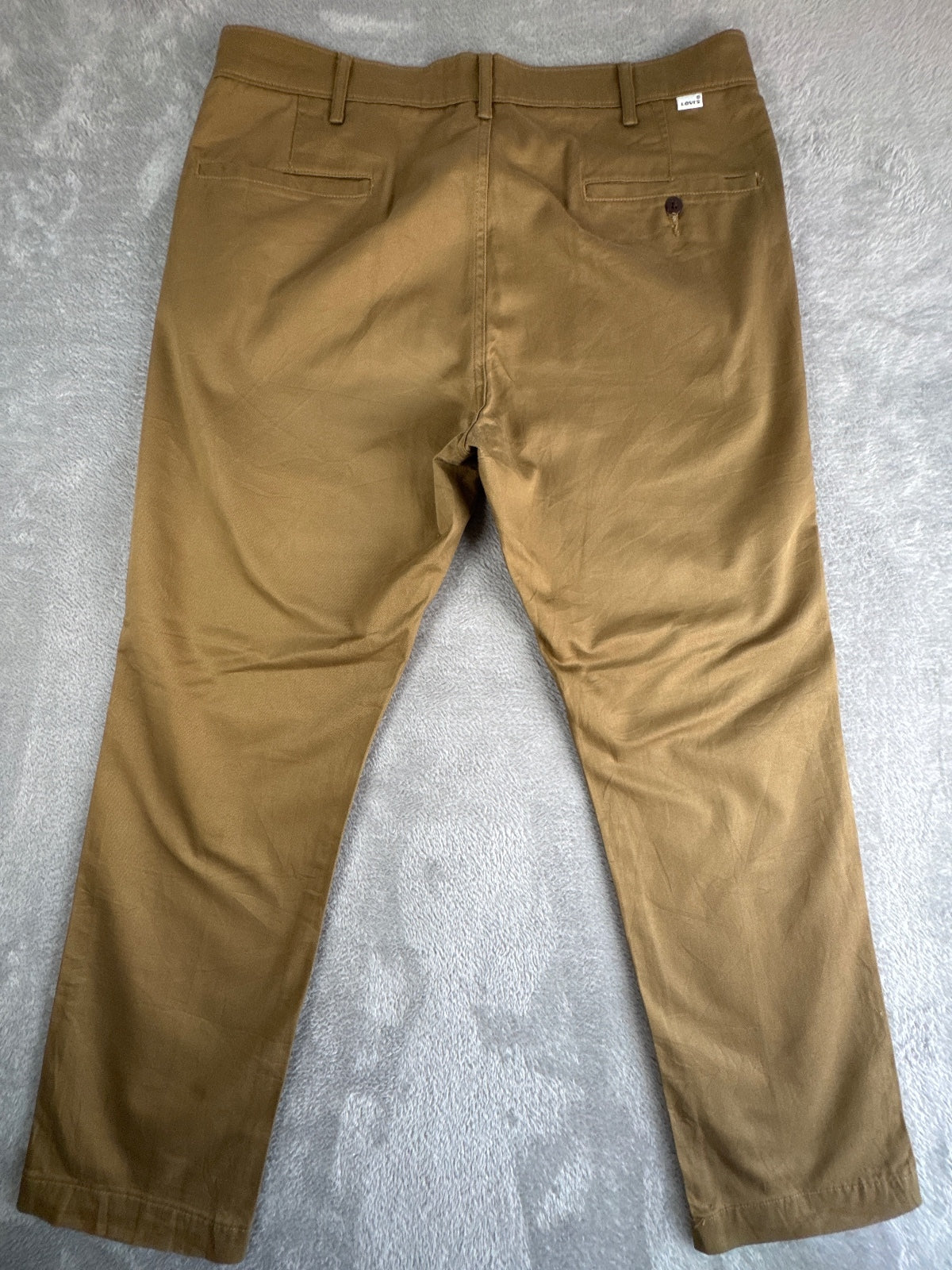 Levi's Men's Khaki Brown Chino Trousers W34 L30