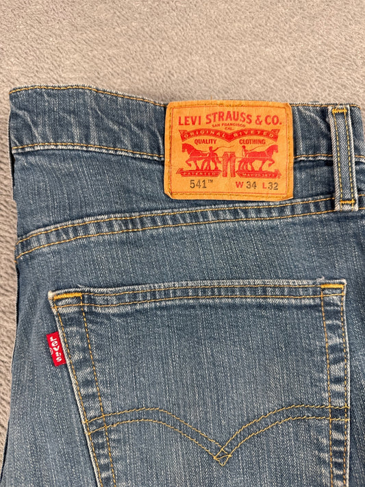 Levi's 541 Athletic Fit Jeans Blue Denim W34 L32