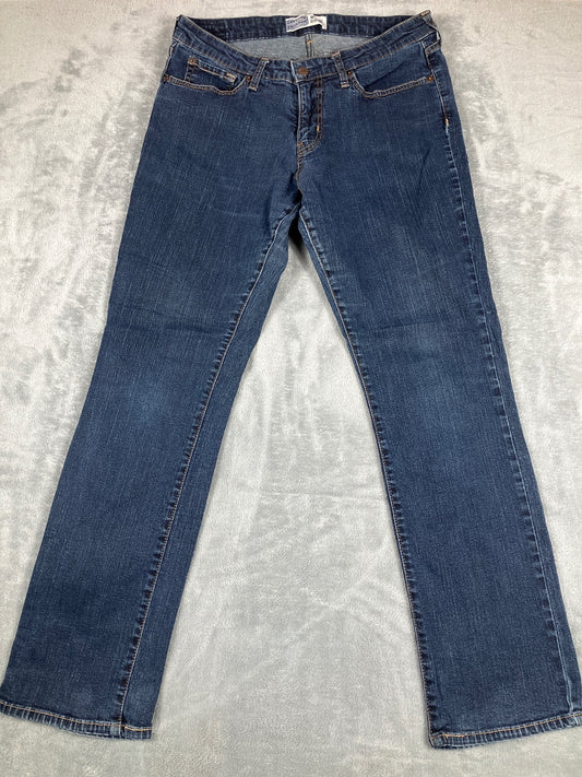 Levi’s Strauss & Co. Mid Rise Straight Blue Jeans Size 12
