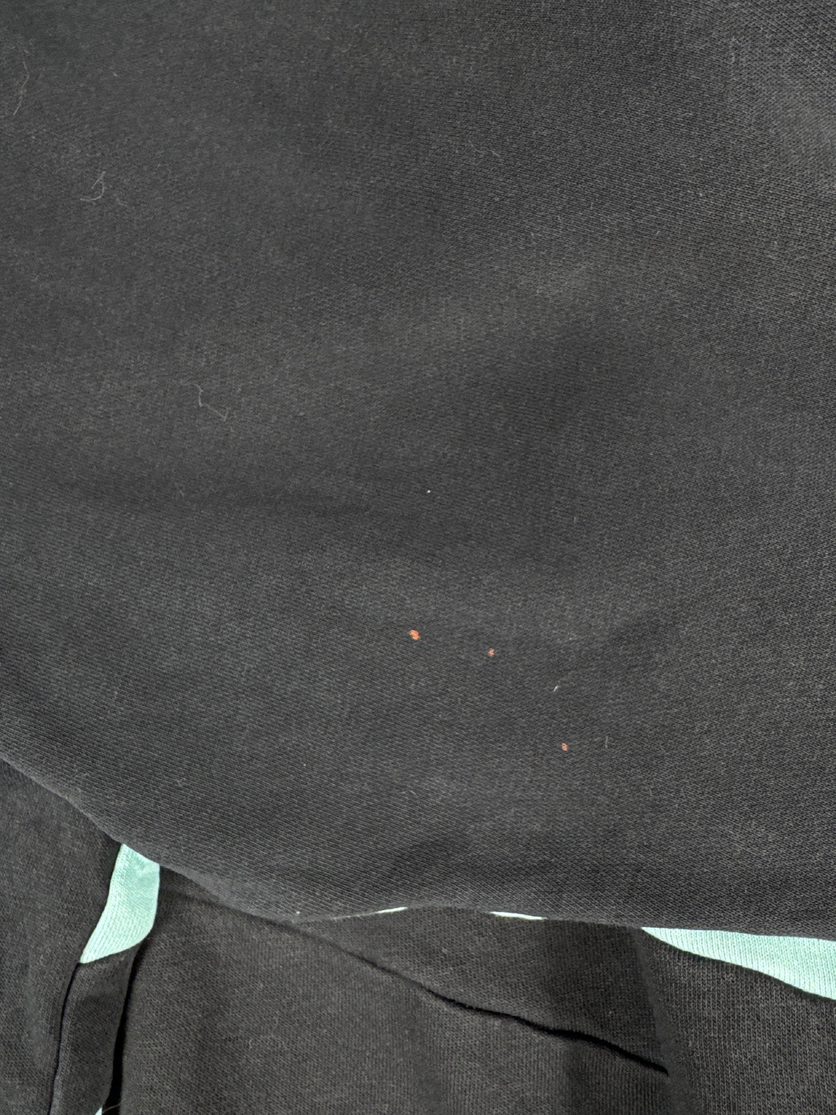 Reebok Black and Turquoise Sweatshirt Size M