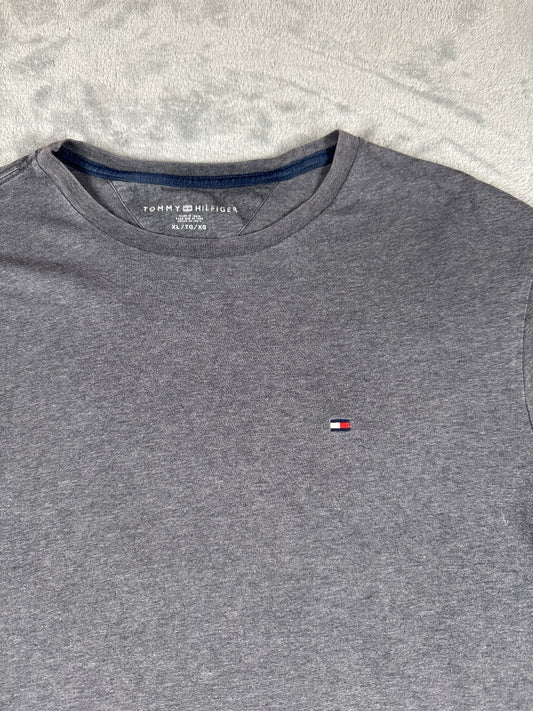 Tommy Hilfiger Classic Grey Crew Neck T-Shirt Size XL