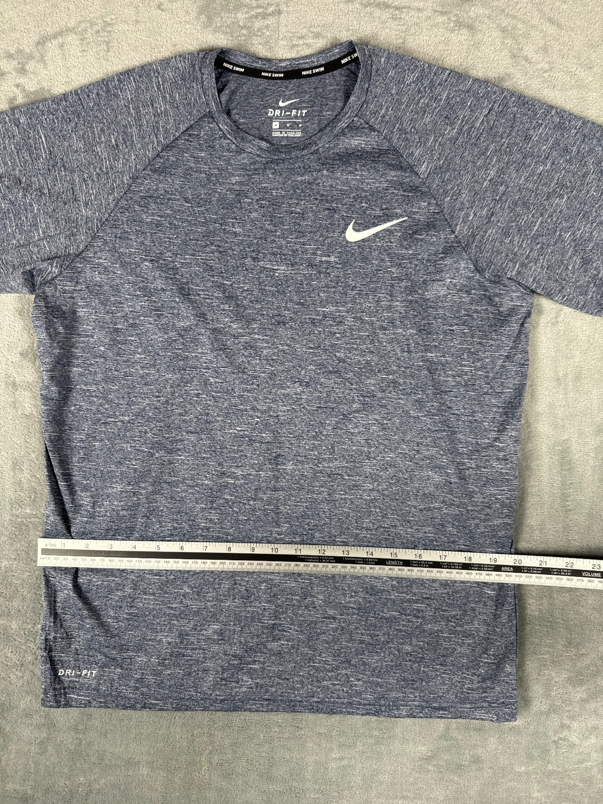 Nike Dri-FIT Men's Athletic T-Shirt Grey Size Medium