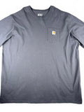Carhartt Loose Fit 4XL Tall Grey Pocket T-Shirt