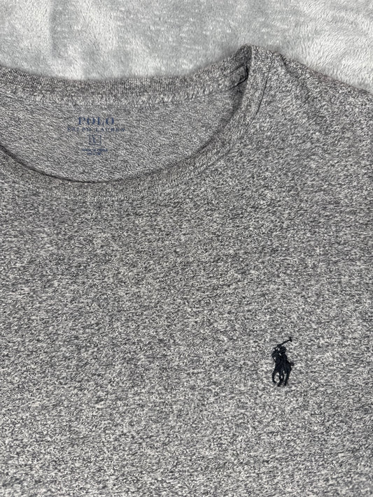 Polo Ralph Lauren Grey Long Sleeve Crew Neck T-Shirt Size L