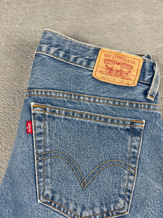 Levi's 650 Relaxed Fit Blue Denim Jeans W34 L28