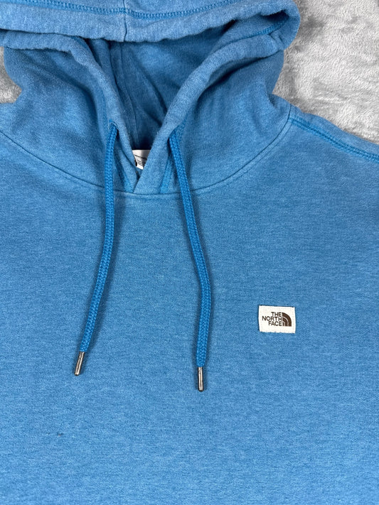 The North Face Blue Hoodie Sweatshirt Medium