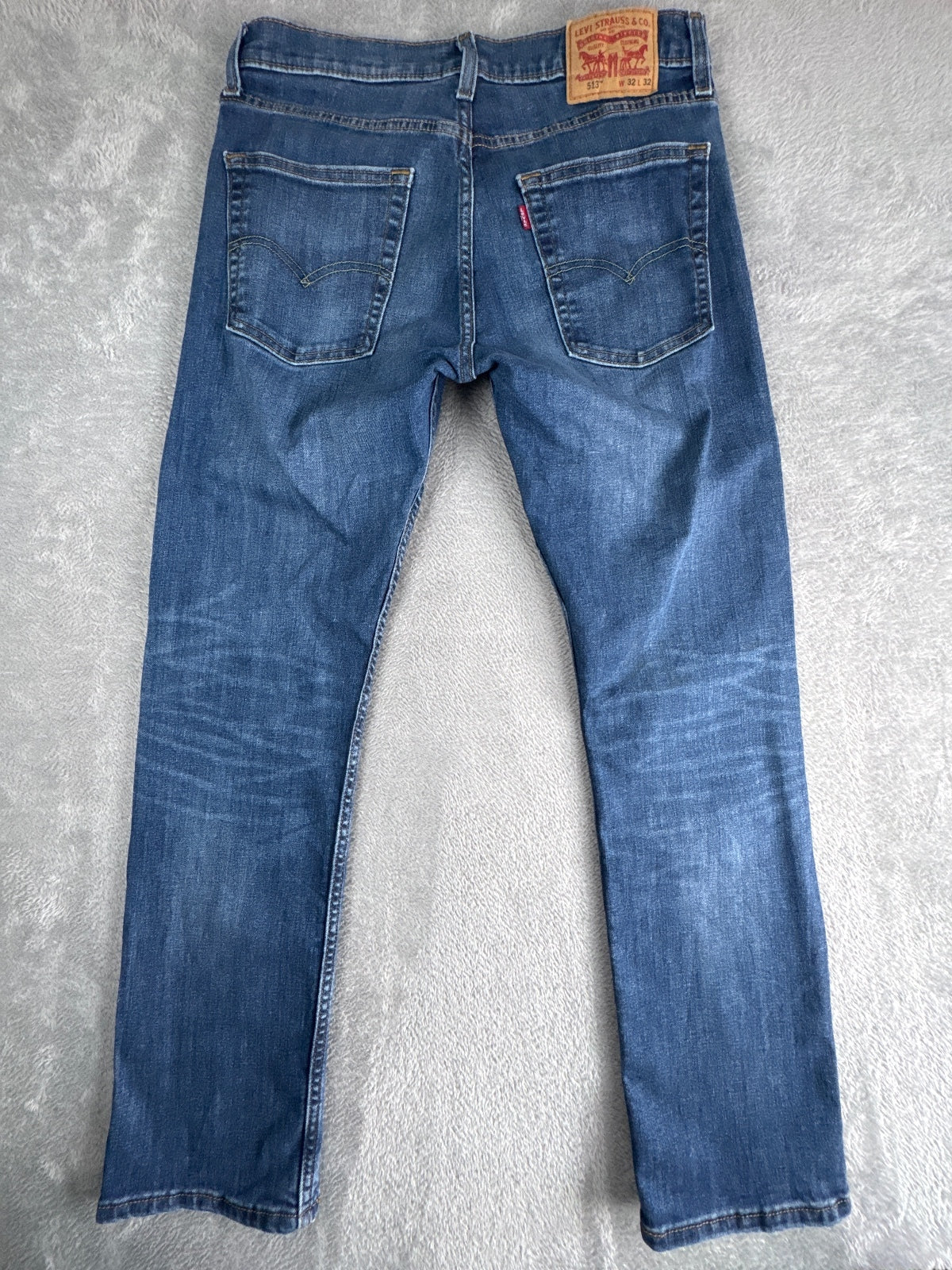 Levi's 513 Slim Straight Blue Jeans W32 L32