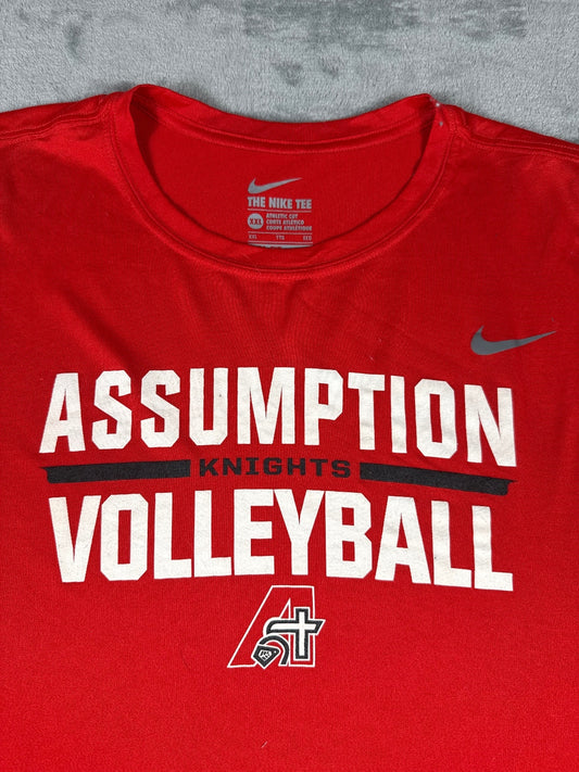 Nike Assumption Knights Volleyball Long Dri-Fit Shirt - XXL