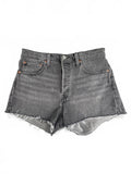 Levi's 501 Grey Denim Cutoff Shorts W31