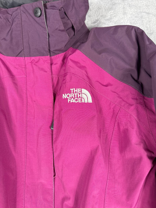The North Face Women's Waterproof Purple and Plum Jacket - S