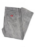 Dickies Grey Regular Fit Cotton Jeans 40x30