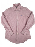 Ralph Lauren Classic Fit Striped Red and White Shirt Size S