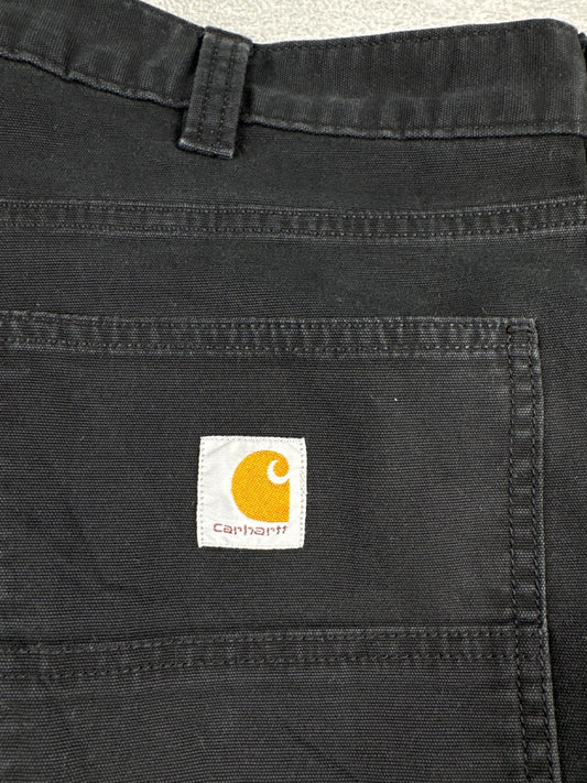 Carhartt Men's Relaxed Fit Black Work Pants W40 L34