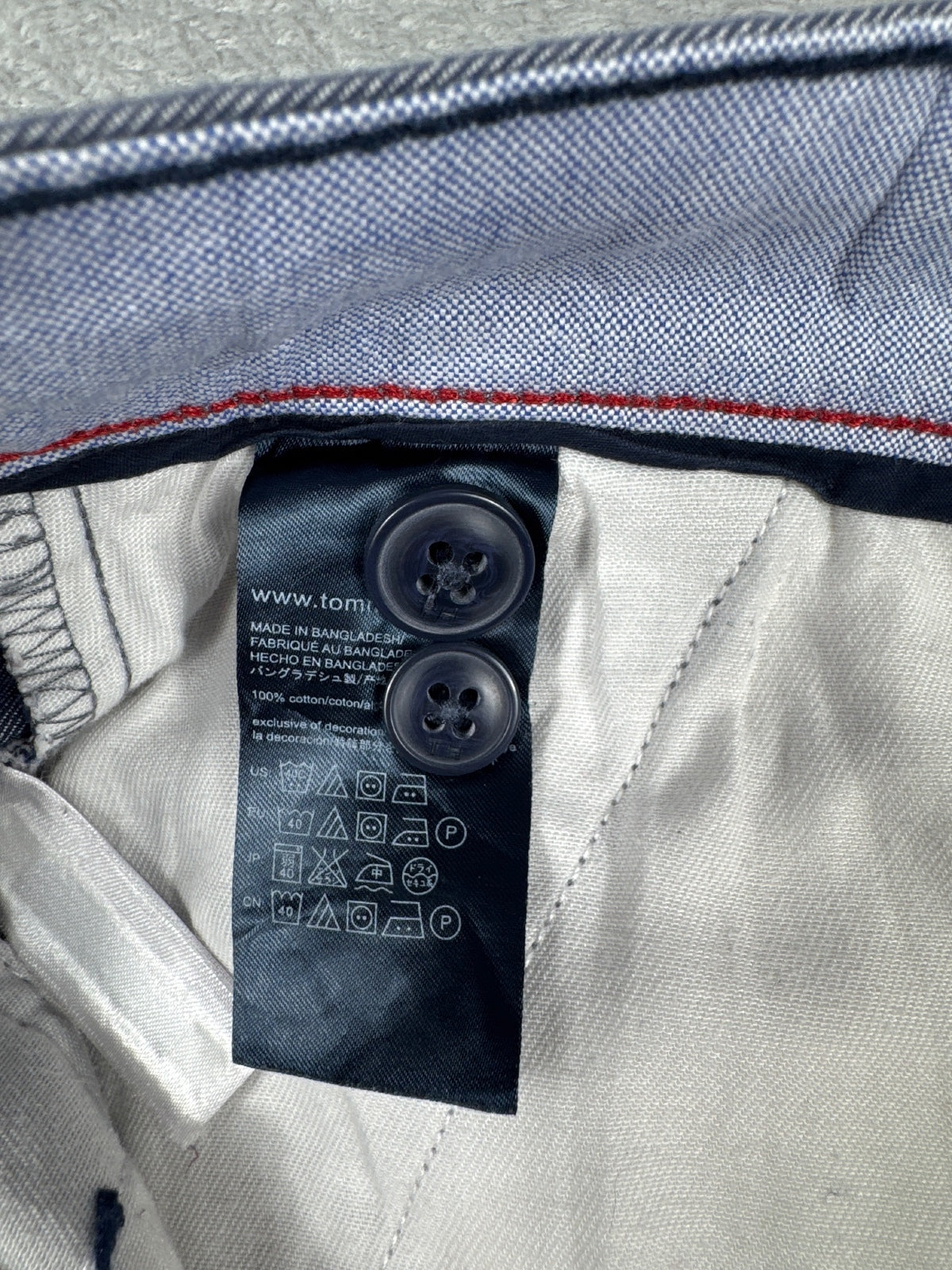 Tommy Hilfiger Men's Grey Casual Shorts W34