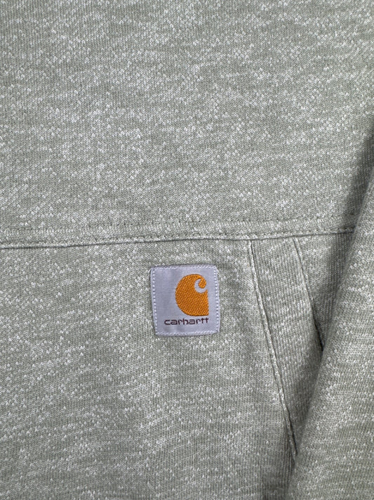 Carhartt Relaxed Fit Green Hoodie Sweatshirt Size L (12-14)