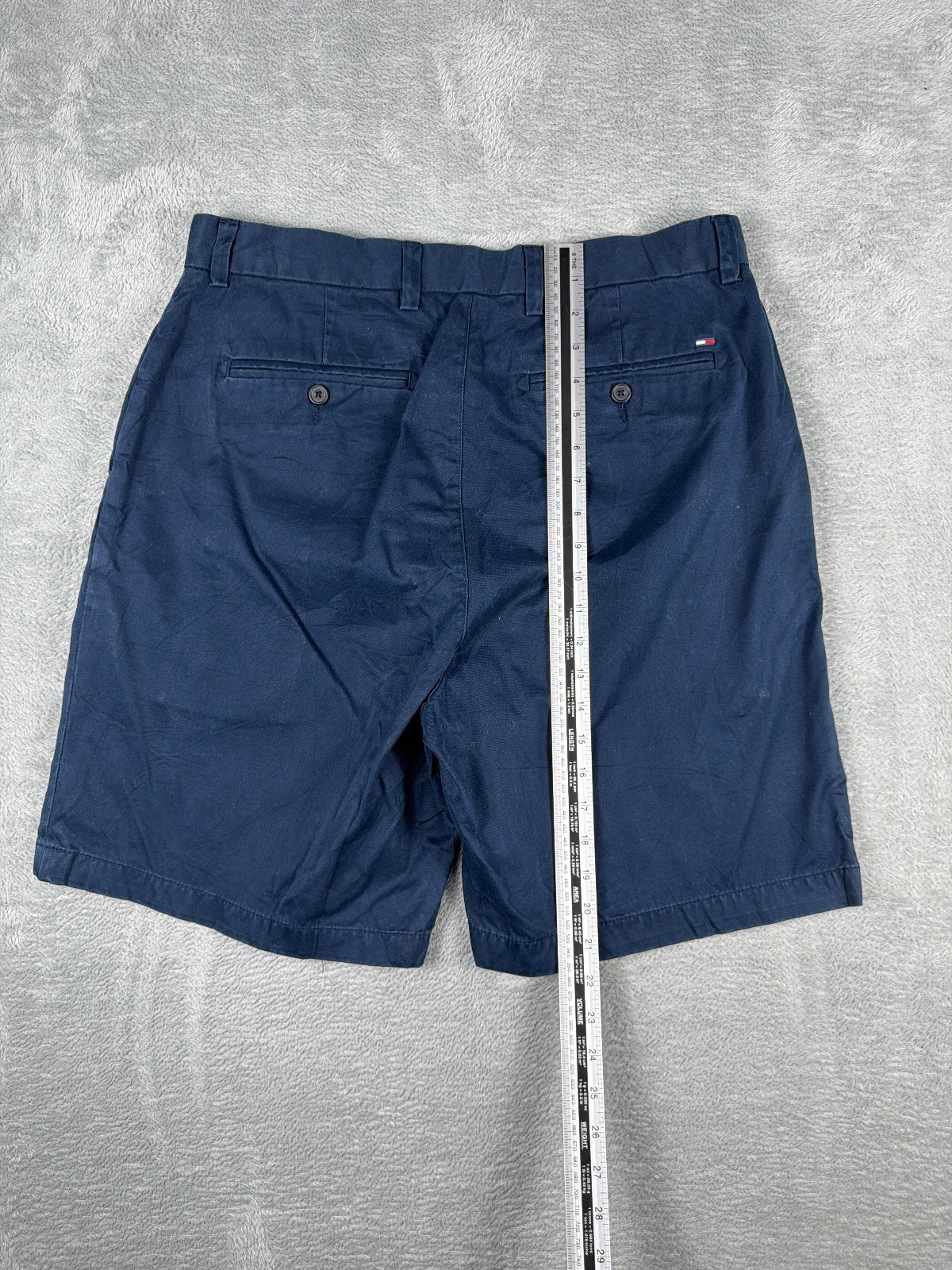 Tommy Hilfiger Navy Cotton Shorts W34