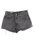 Levi's Premium 501 90s Black Denim Shorts W24
