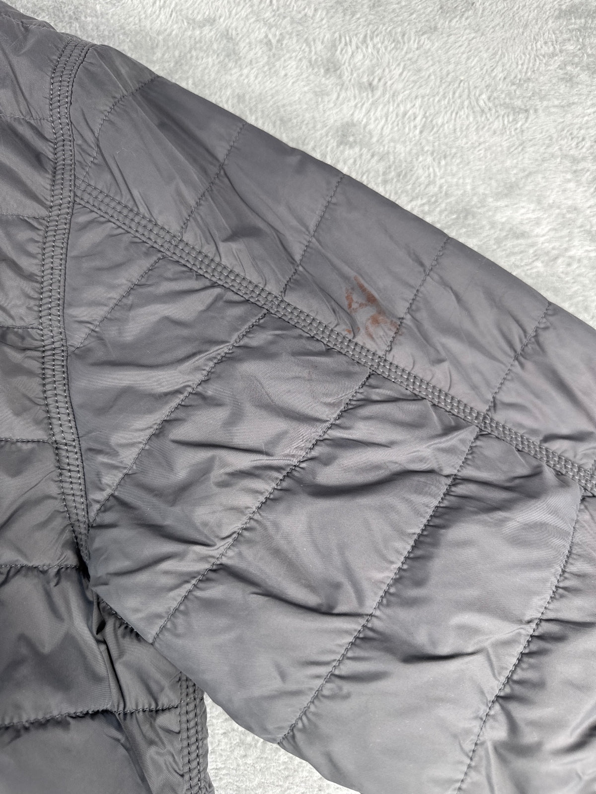 Carhartt Relaxed Fit Grey Quilted Jacket Size L