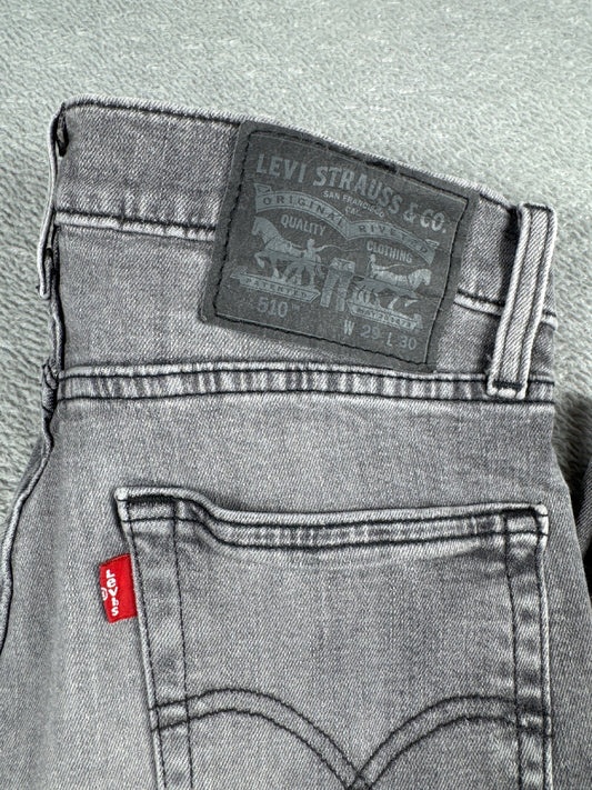 Levi's 510 Skinny Fit Grey Jeans W29 L30