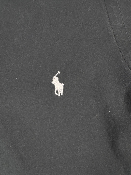 Ralph Lauren Slim Fit Black Button-Down Shirt Size S