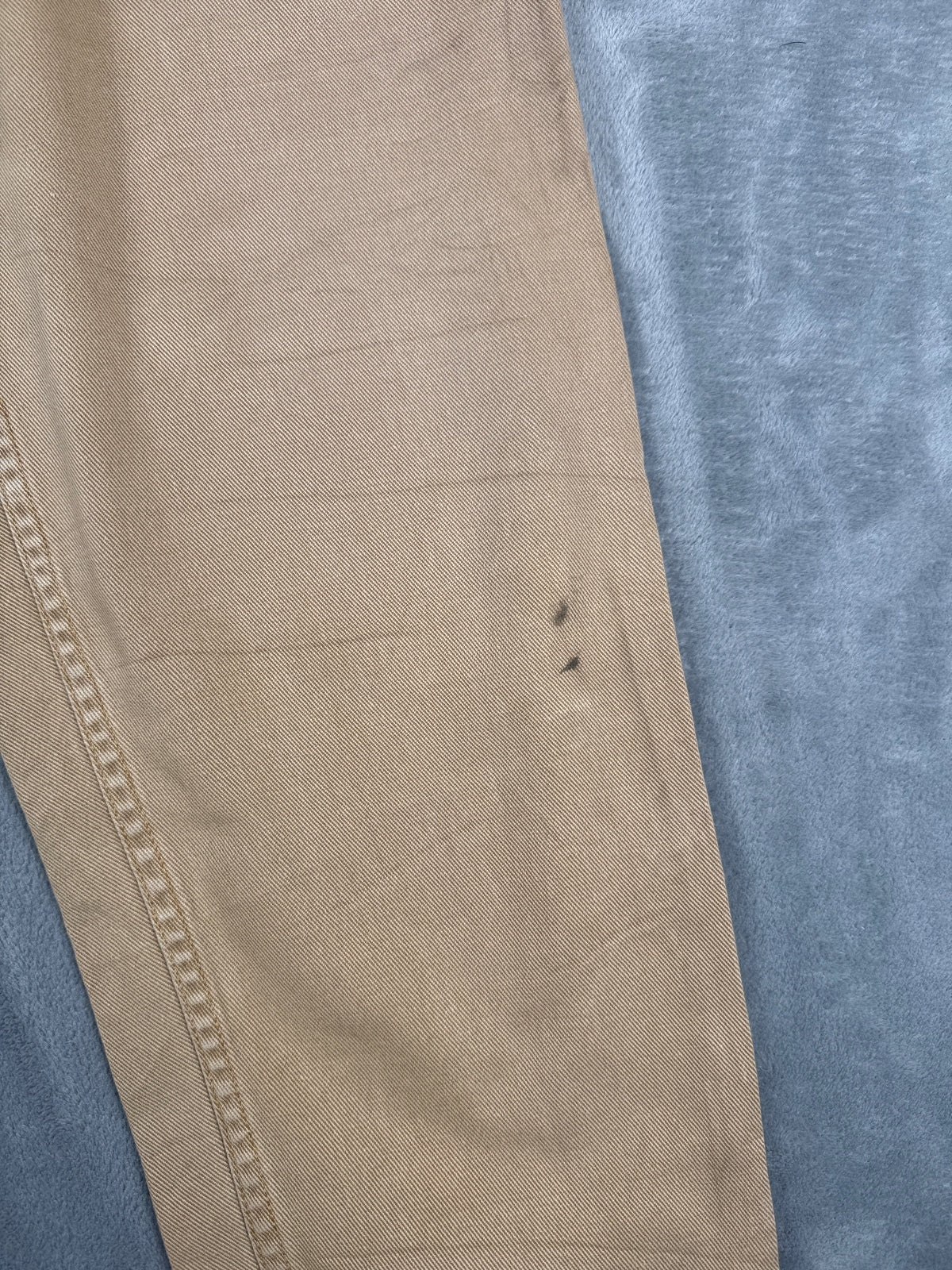 Eddie Bauer Women's Tall Beige Cotton Trousers Size 16