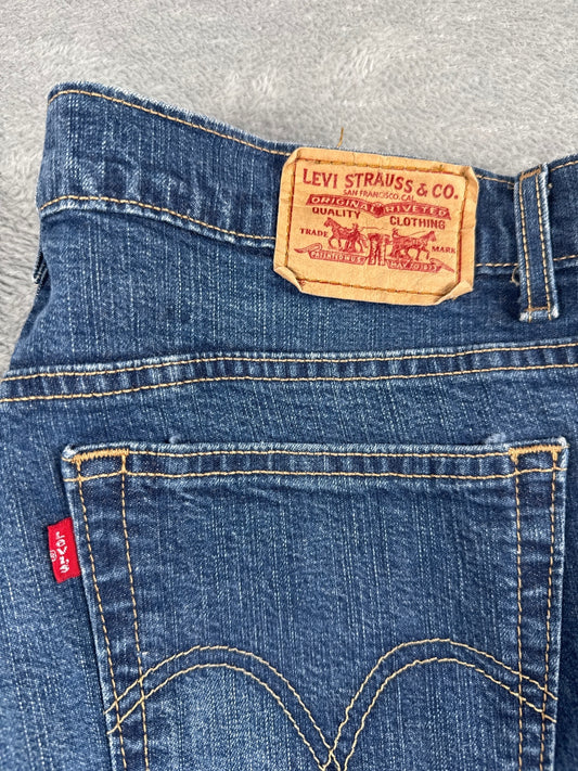 Levi's 550 Relaxed Bootcut Jeans Size 12S W34 L30