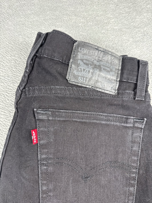 Levi's 511 Black Slim Fit Jeans W30 L32