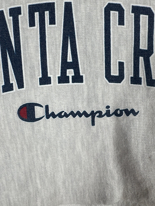 Champion Reverse Weave Santa Cruz Cropped Sweatshirt Size XS