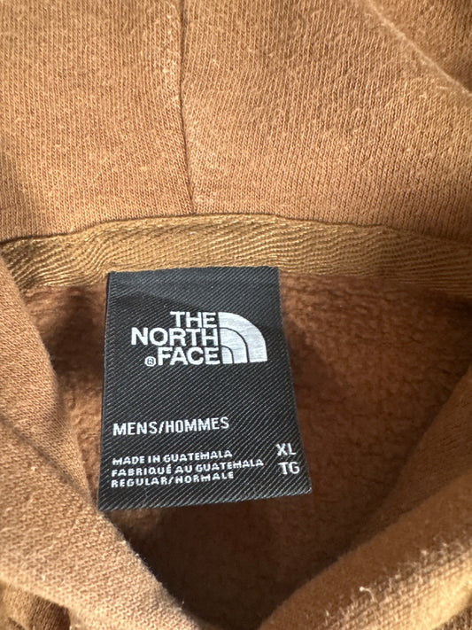 The North Face Men's Brown Hoodie Regular Fit Size XL