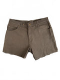 Dickies Brown Work Off cut Shorts Size 32 with Utility Loop