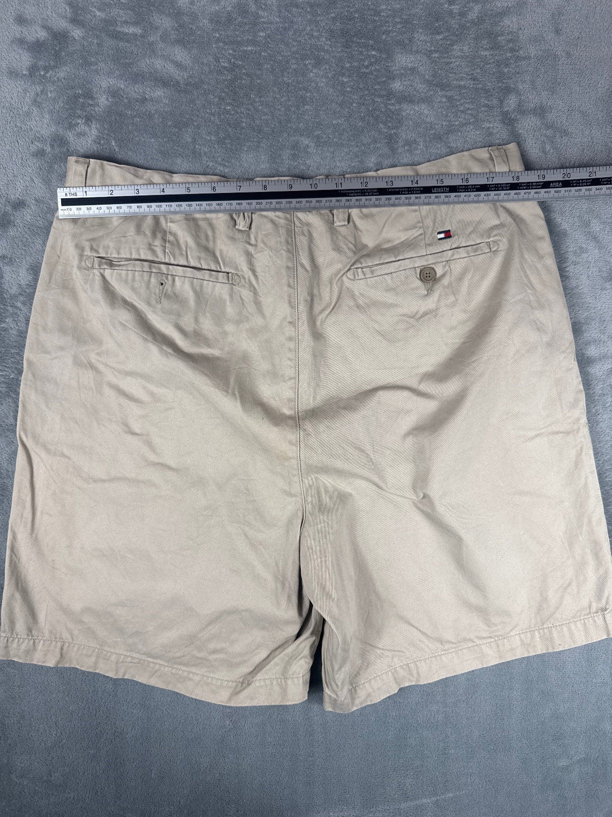 Tommy Hilfiger Beige Cotton Chino Shorts Size 36