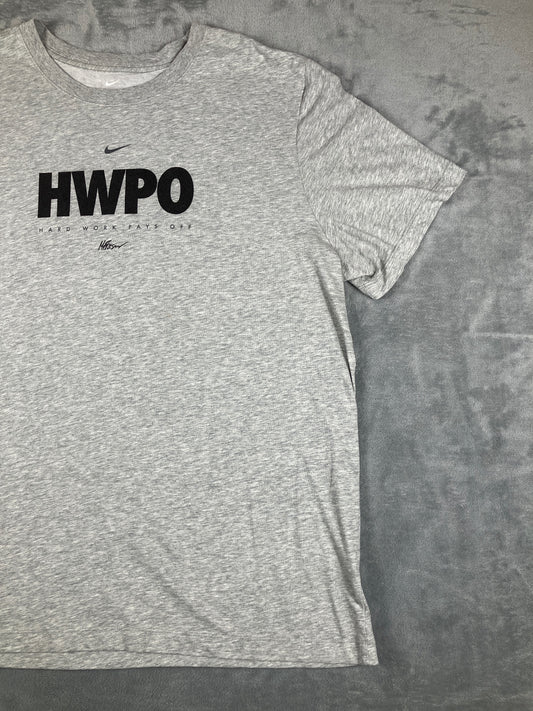Nike HWPO Grey Dri-Fit Vintage T-Shirt Size XXL