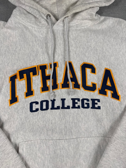 Champion Reverse Weave Ithaca College Hoodie Size M