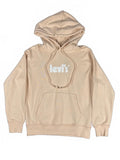 Vintage Levi's Beige Peach Hoodie Sweatshirt XXS