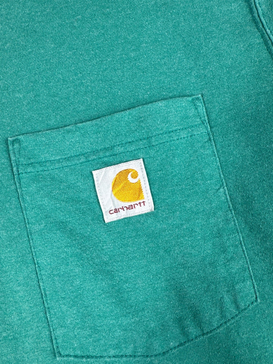 Carhartt Loose Fit Green T-Shirt Size L