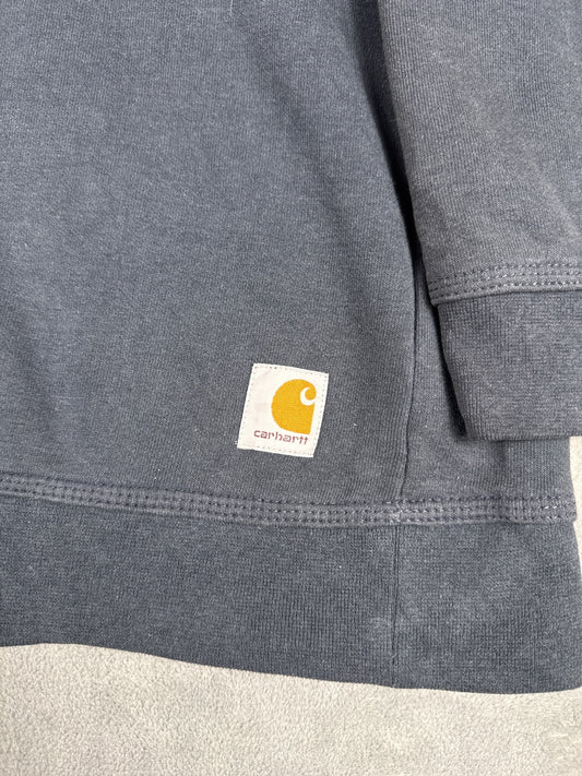 Vintage Carhartt Original Fit 4XL Navy Blue Sweatshirt