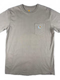 Carhartt Original Fit Tall Large Brown Pocket T-Shirt Large