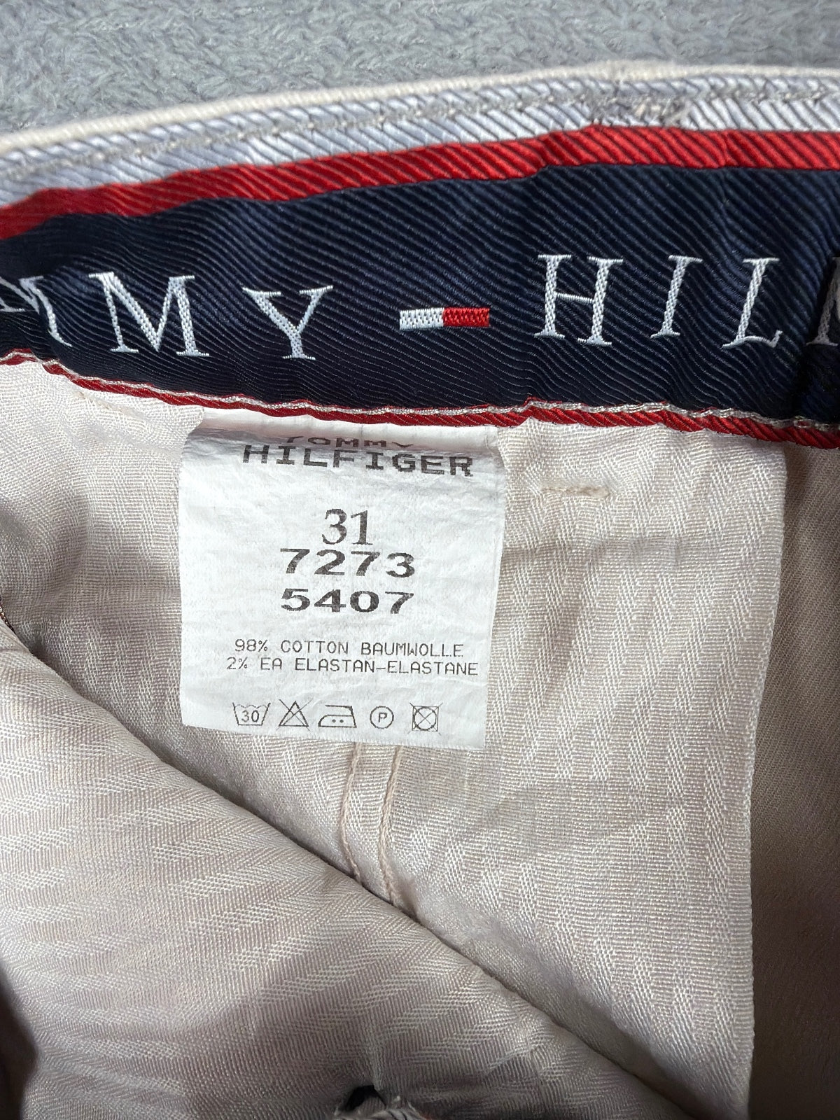 Tommy Hilfiger Beige Chino Shorts W34